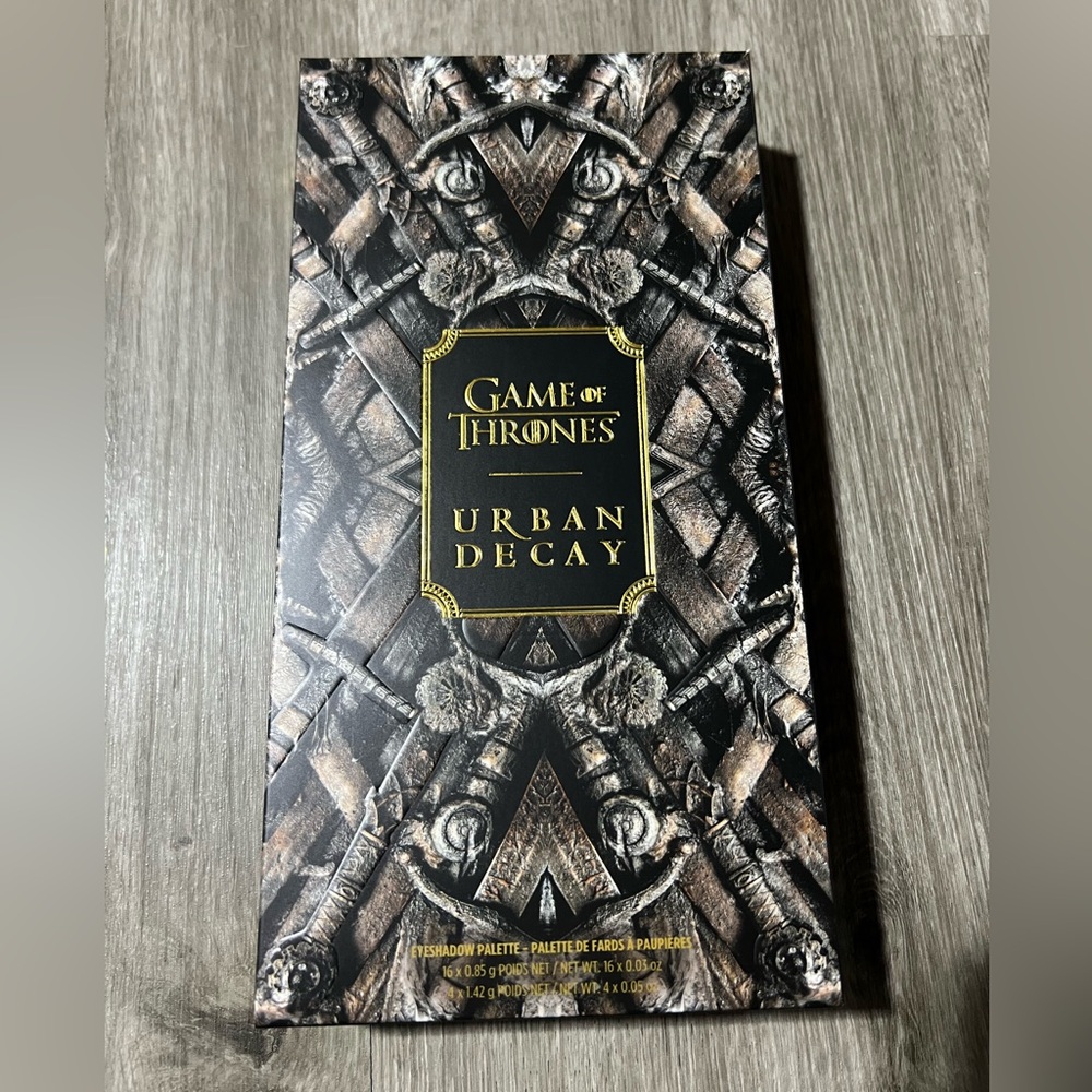 Perfect GIFT! NEW URBAN DECAY GAME OF THRONES EYESHADOW PALETTE collector item